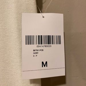 Lounge pants. It will be see through with colored underwear.